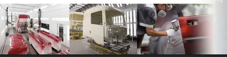 Nuestras cabinas de pintura