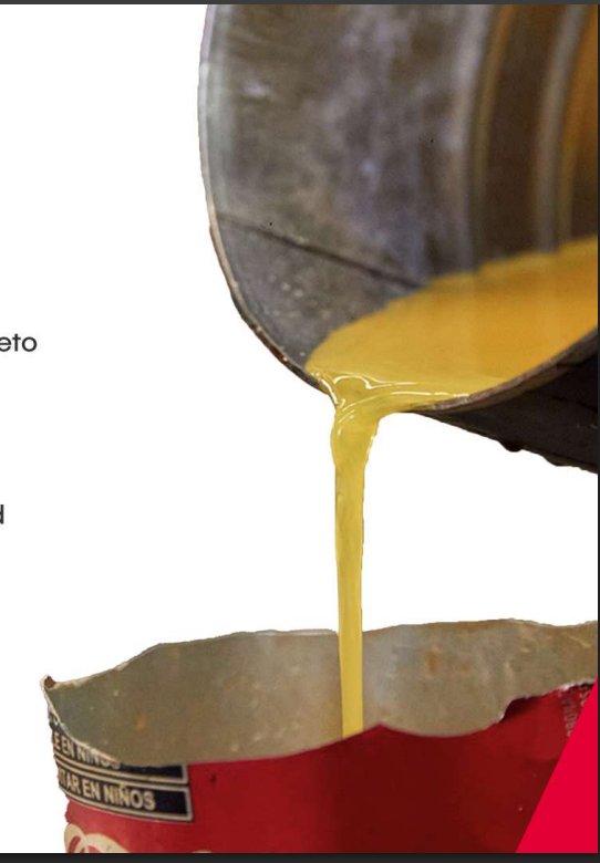 Proceso de vertido de Poliuretano